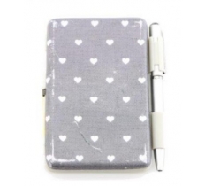 Hearts Notepad & Pen