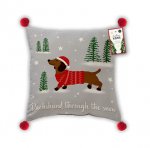 Christmas Cotton Cushion 43cm x 43cm