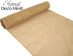 Deco Mesh Burlap 53cm x 4.57m Natural