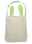 Easter Cotton Bag With Green Ears