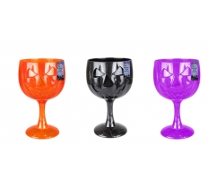 Halloween Spooky Halloween Plastic Wine Goblet