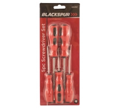 Blackspur 5 Pack Screwdriver Set