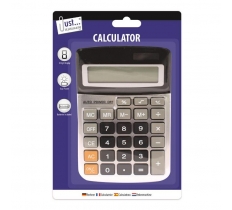 Midi Calculator 8 Digit 104X152mm Dual Power