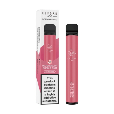 Elf Bar 600 Vape Watermelon Bubblegum