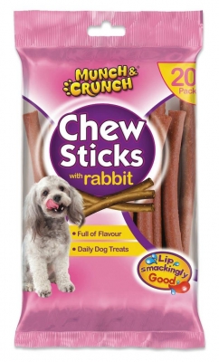 Chew Sticks High In Beef 20 Pack