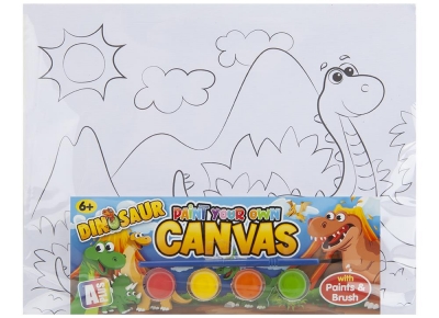 Paint Your Own Canvas Board Art With Paint Set