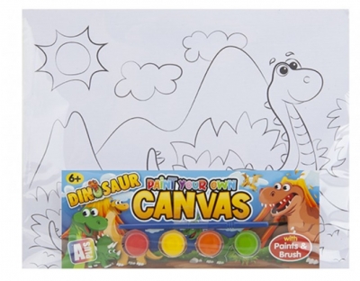 Paint Your Own Canvas Board Art With Paint Set
