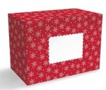 Christmas Snow Flake Design Postal Box Medium