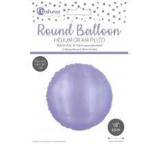 Lilac Metallic 18" Round Foil Balloon