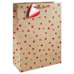 Kraft Hearts XL Bag