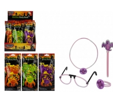 Halloween Glow Party Pack 3 Assorted