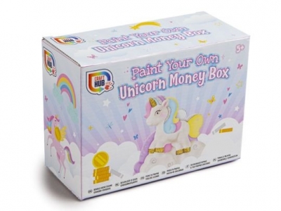 Paint Your Own Unicorn Money Box