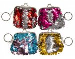 Keychain Sequined Coin Purse