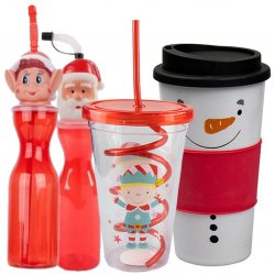 Christmas Bottles, Mugs & Cups