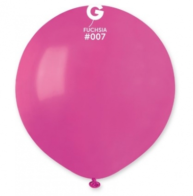 Gemar 19" Pack Of 25 Latex Balloons Fuchsia #007