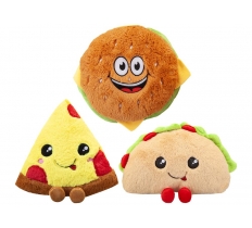 Happy Fast Food Friends 35cm 3 Assorted