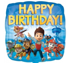 Paw Patrol 18" Happy Birthday Balloon