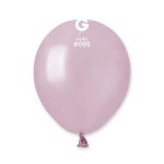 Gemar 5" Pack 50 Latex Balloons Metallic Lilac #095