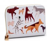 Barks Dog Zip Around Small Wallet Purse