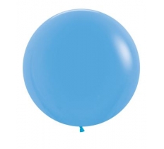 Fashion Colour Blue 24" Latex Balloons 60cm 3 Pack