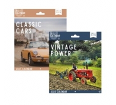 2025 Square Calendar Classic Transport