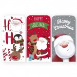 Christmas Polybag Cute Money Wallet Pack Of 36