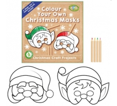 Make Your Own Christmas Masks 29.5cm x 21cm