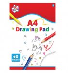 A4 Drawing Pad 60 Sheets