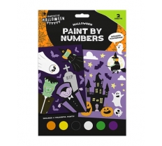 Halloween Paint by Numbers 2pk