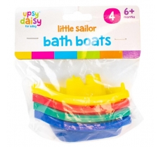 Little Sailor Bath Boats 4pk (972838)