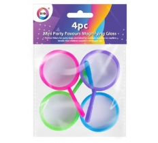 Mini Party Favours Magnifying Glass 4PC