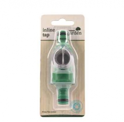 Garden Inline Hose Tap