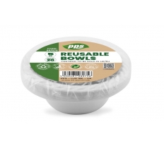 Plates Plastic Bowl White 5oz 20pc