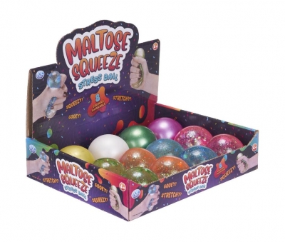 Maltose Squeeze Stress Ball 8 Asst (Db) 60mm