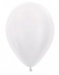 Sempertex 12" Pearl ( Satin ) Latex Balloons 50 Pack