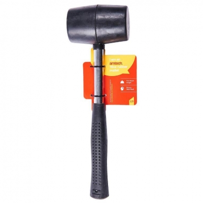 Amtech 16oz Rubber Mallet Steel Shaft