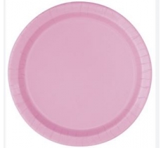 Lovely Pink 7" Plates 8 Pack