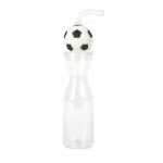 Soccer 500ml Straw Bottle ( Assorted Colours )