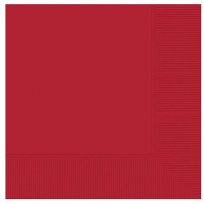 Apple Red 33cm x 33cmPaper Napkins 20 Pack