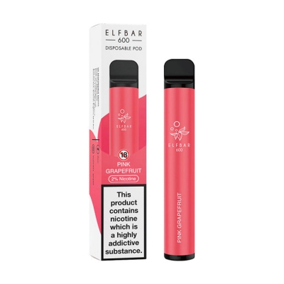 Elf Bar 600 Vape Pink Grapefruit