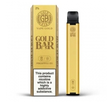 Gold Bar 600 Vape Pineapple Ice