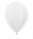 Sempertex 5" Satin Pearl Latex Balloons 50 Pack