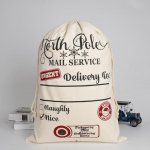 North Pole Mail Service Santa Sack 50cm X 70cm