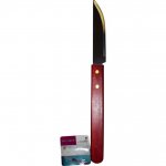 Stainless Steel Bbq Knife With Wooden Handle