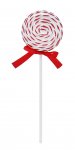 Candy Cane Lollipop Pick 27Cm