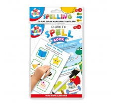 Educational - A5 Wipe Clean Bk Spell