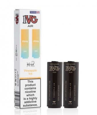 IVG Air Prefilled Vape Pod Pineapple Ice x 10