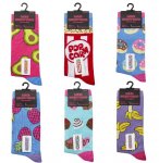 Ladies Novelty Design Socks 1 Pair