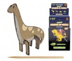 Glow In Dark Scratch 3d Diy Dinosaur