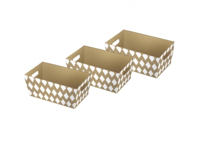 3PC KRAFT TRAYS INSTINCT